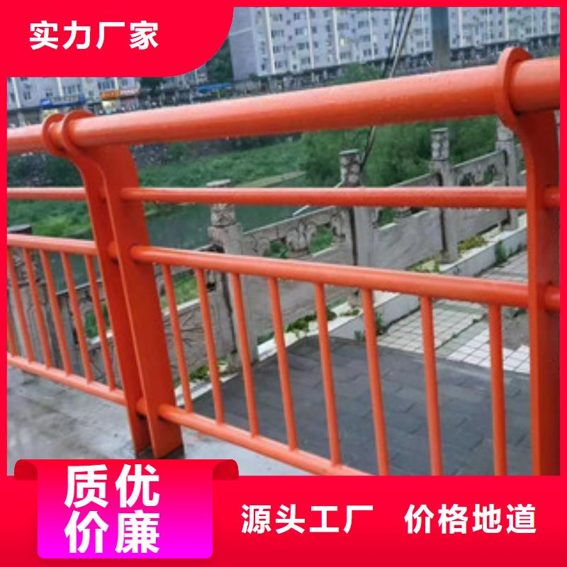 102*3不锈钢桥梁防撞栏杆工地安装