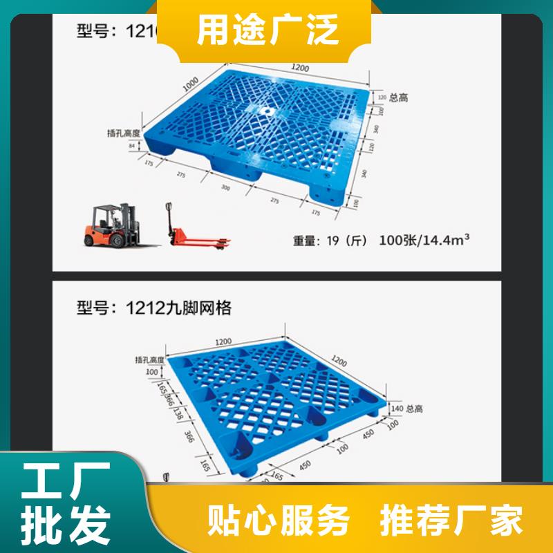 仓库周转用叉车塑料栈板生产厂家