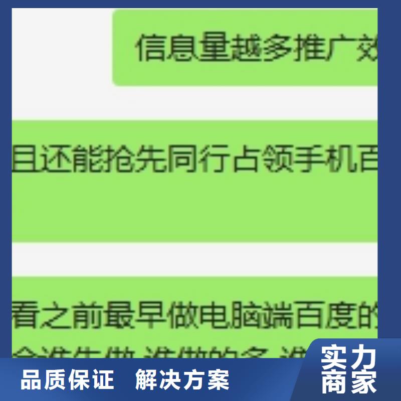 注重企业网络推广质量的厂家