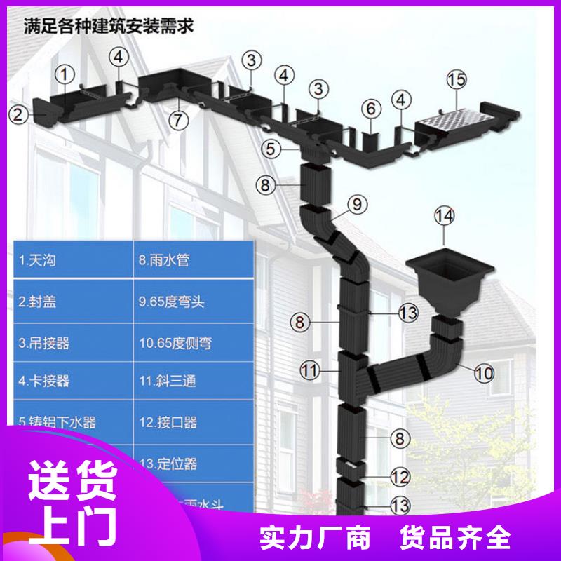 厂房铝合金雨水管支持定制