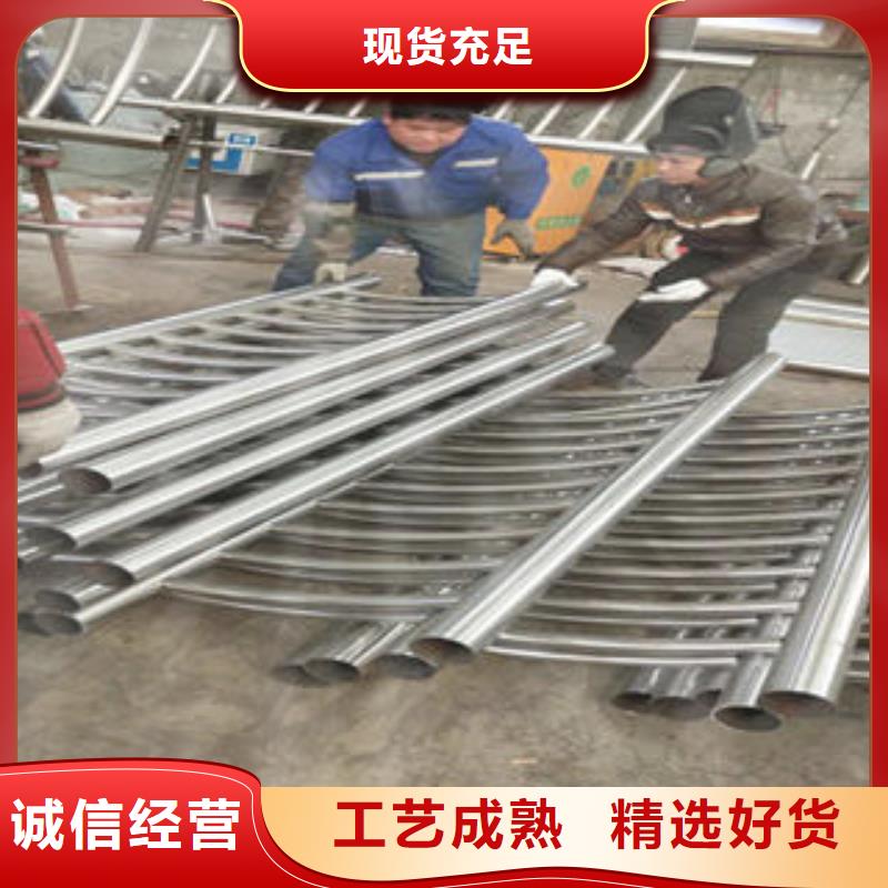 不锈钢复合管天桥护栏标准化施工