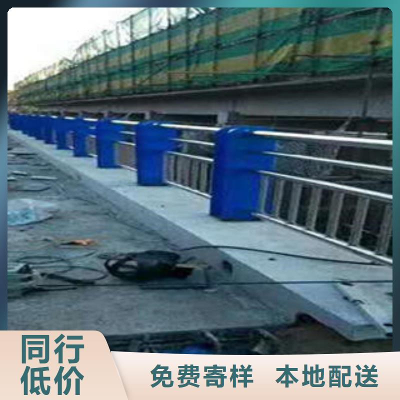 不锈钢复合管天桥护栏标准化施工