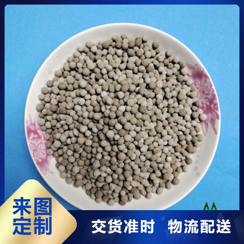 生物陶粒滤料表面粗糙微孔发达