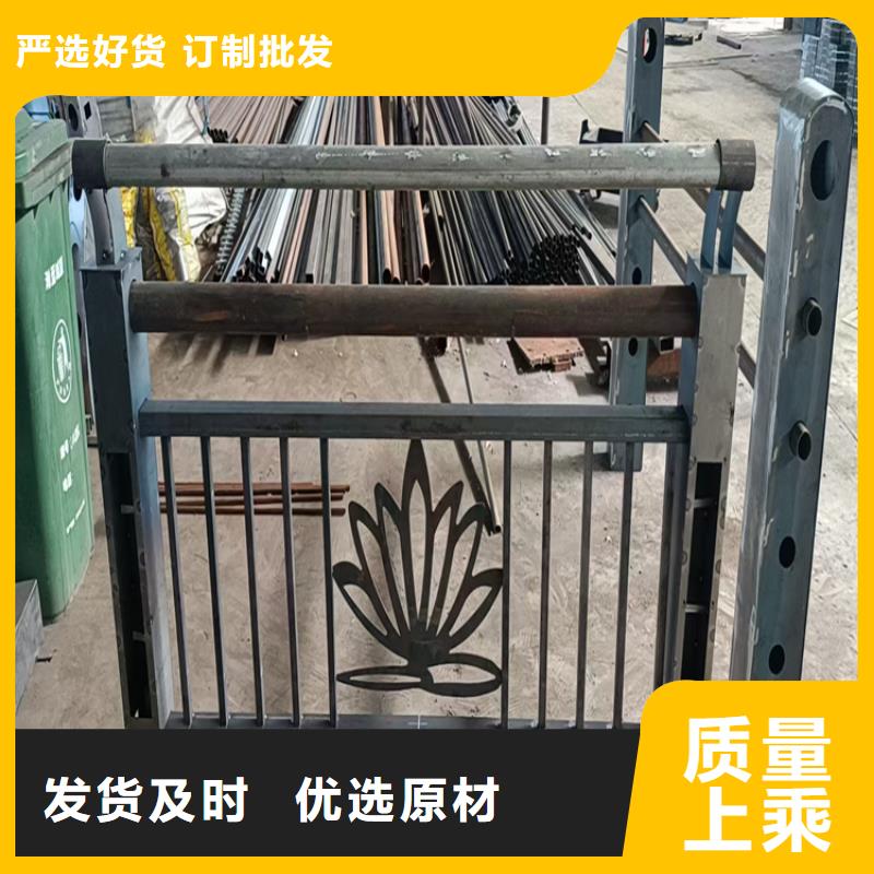 复合管天桥栏杆整体稳定性十足