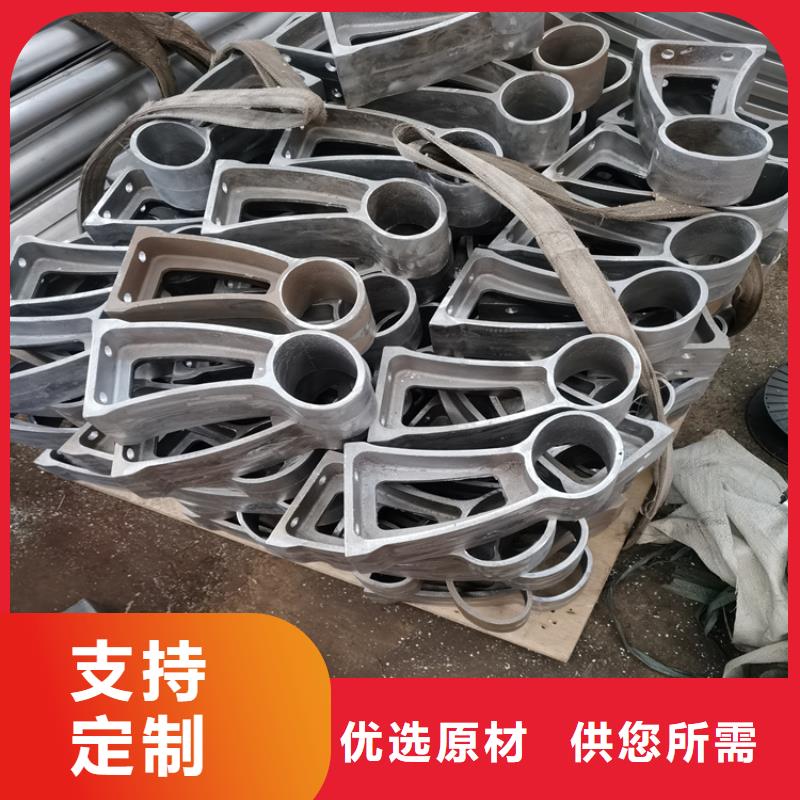 钢管桥梁防撞护栏激光打孔光滑靓丽