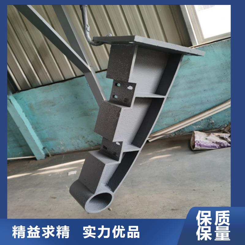 钢管桥梁防撞护栏激光打孔光滑靓丽