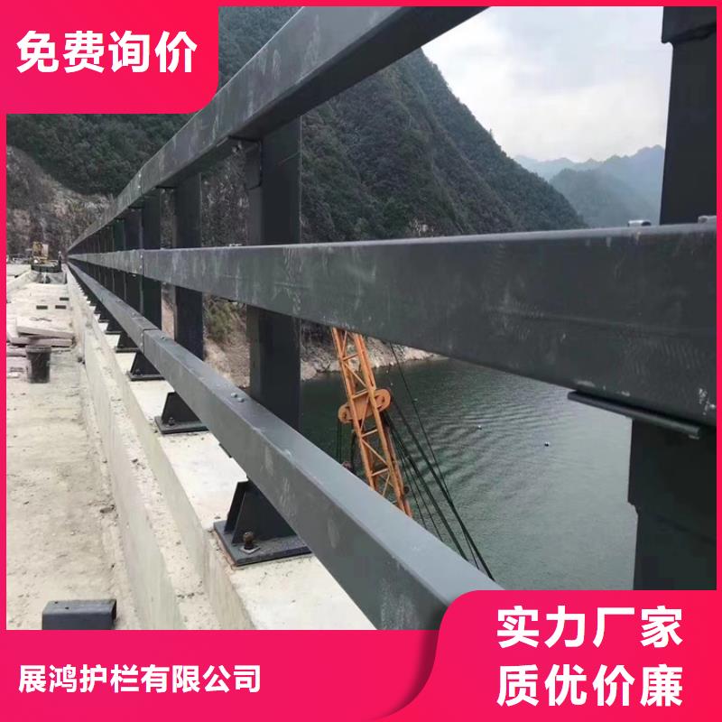 氟碳漆喷塑河道防撞护栏厂家质量有保证