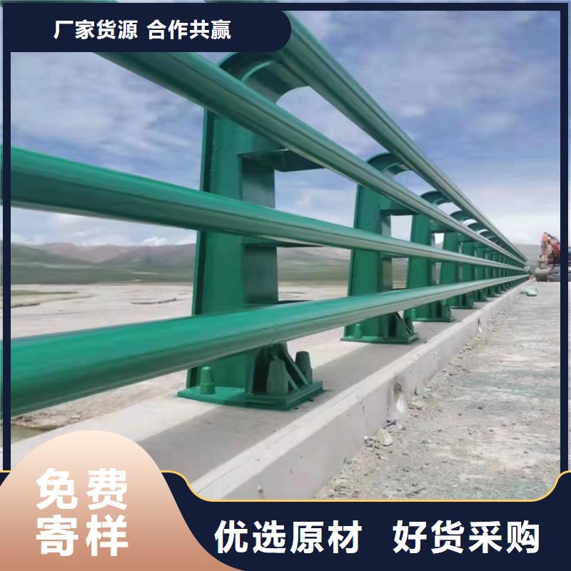 Q345桥梁防撞护栏纯手工焊接美观坚固