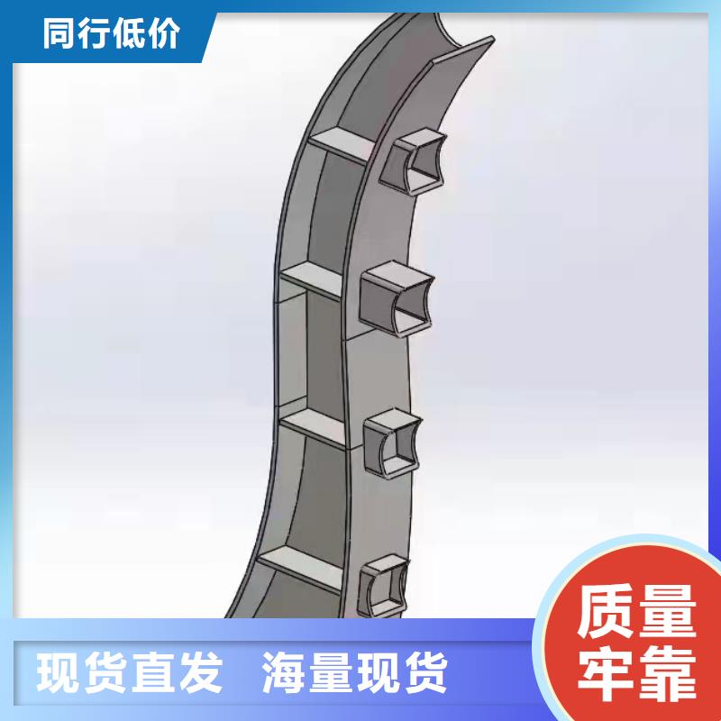 LED灯光河道护栏栏杆现货充足发货快