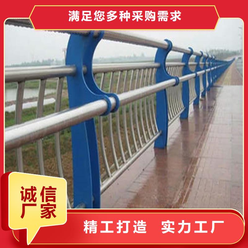 304不锈钢桥梁防撞护栏立柱现货长期供应