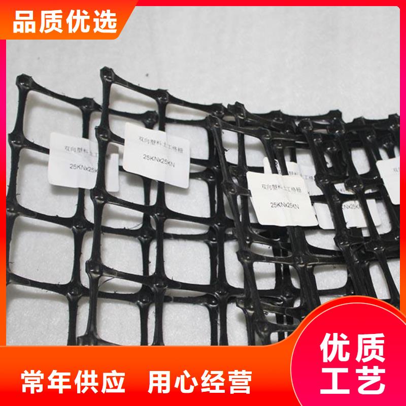 双向塑料土工格栅 凸结点钢塑土工格栅实力才是硬道理