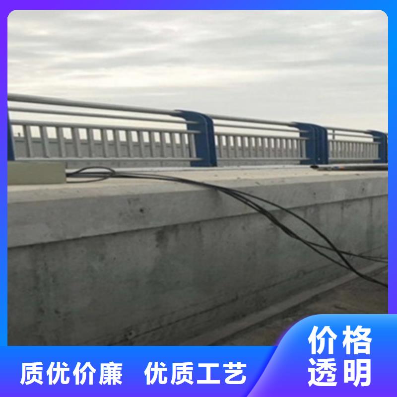 生产不锈钢复合管防撞桥梁护栏安装简单