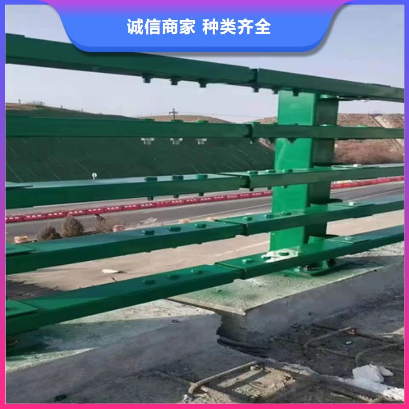 泌阳县现货供应镀锌管喷塑道路护栏_诚信企业