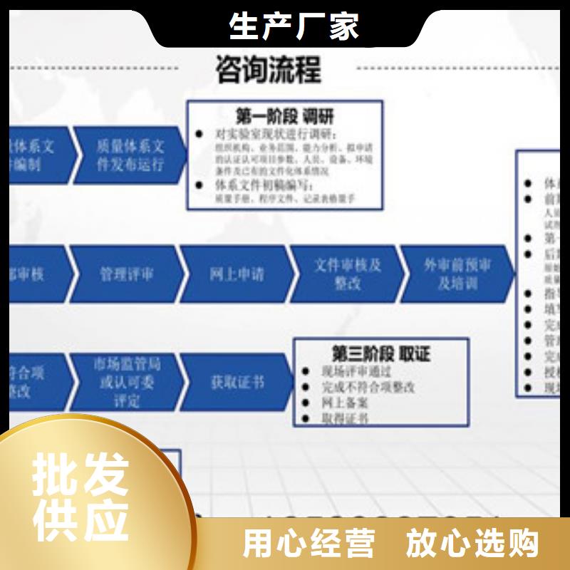 CNAS认可费用