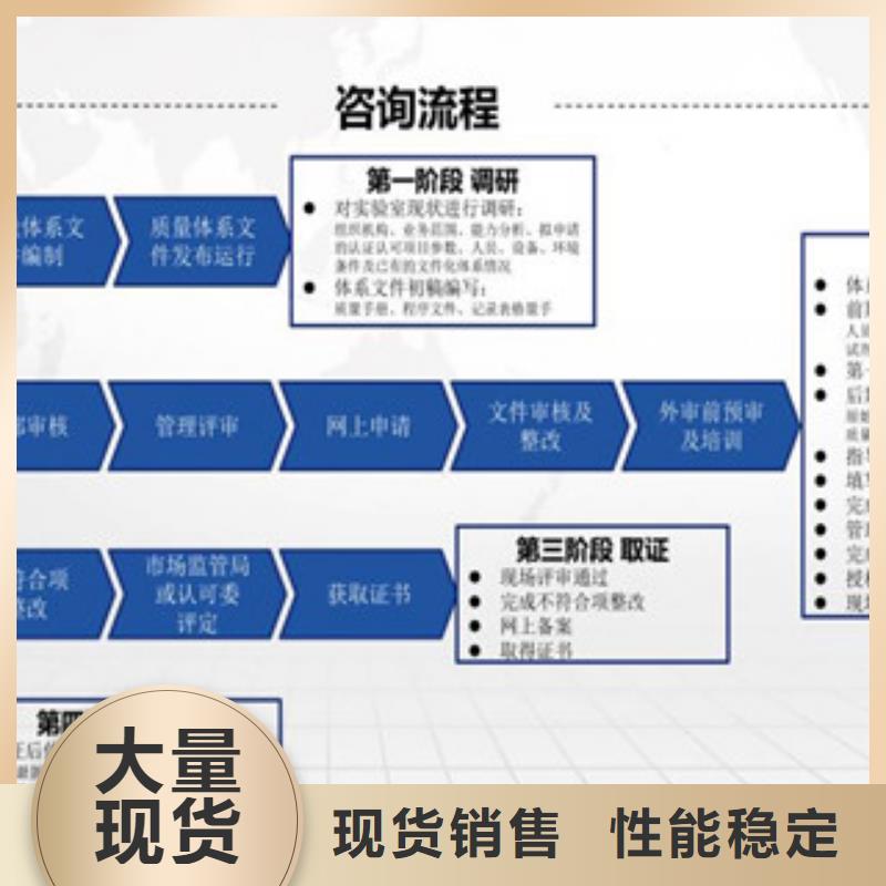 CMA认证检测申请条件