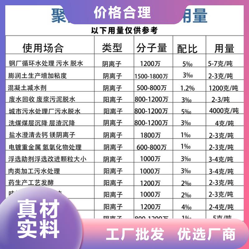 阴离子聚丙烯酰胺一一水处理材料有限公司