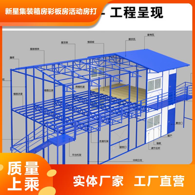 钢结构临建房乌兰察布彩钢板