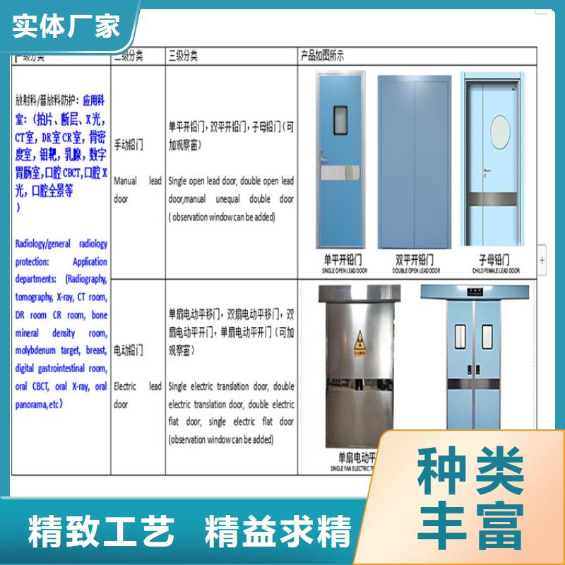 双扇电动防护铅门厂家特惠