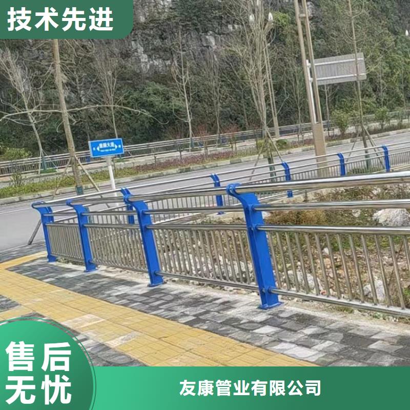 钢板立柱灯光护栏大型生产基地