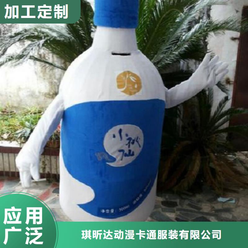 海南海口卡通人偶服装定做多少钱/高档毛绒娃娃颜色多