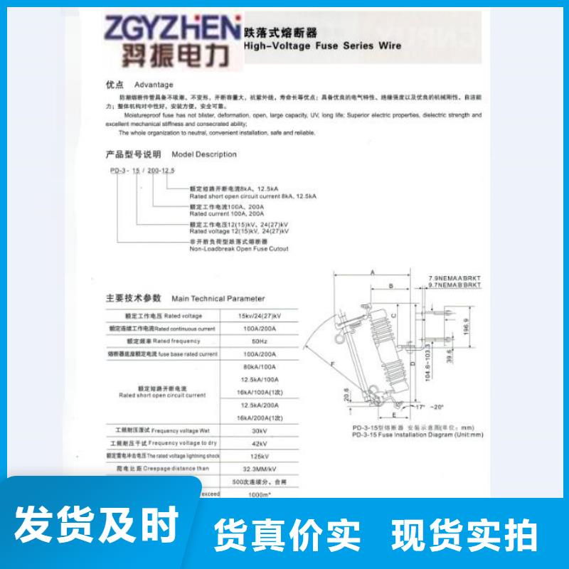 高压熔断器PRW12-10KV/200A