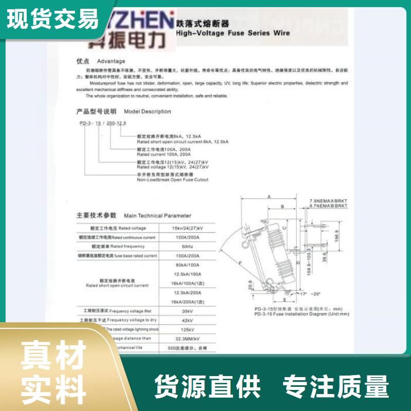 高压熔断器/RW12-15KV/200A.