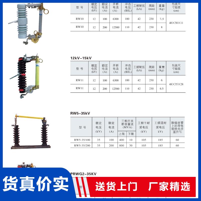 防风型跌落式熔断器HGRW-40.5KV/200A