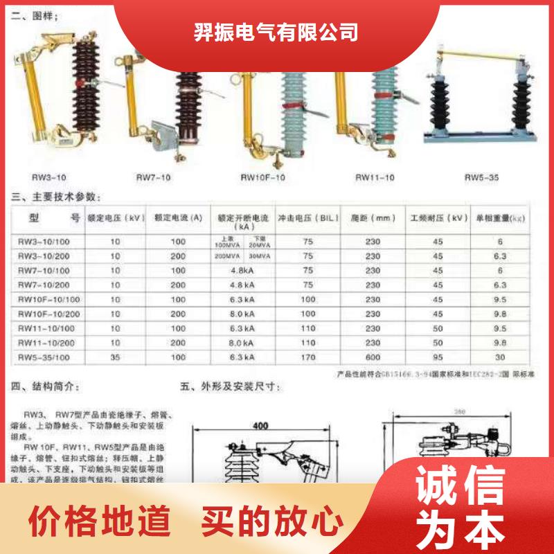 《跌落式熔断器》RW12-10/200A