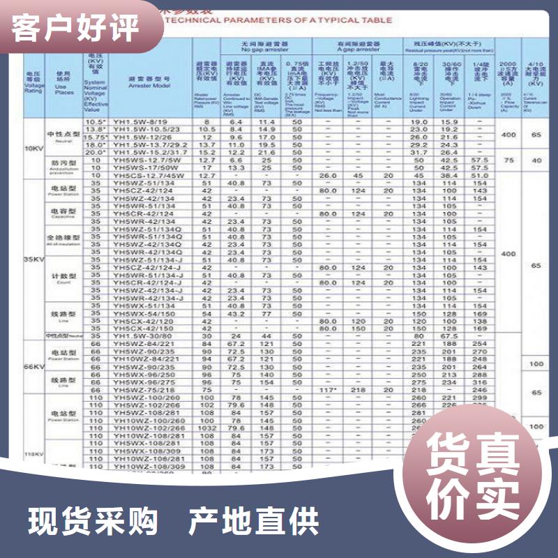 【避雷器】YH10WX-108/281