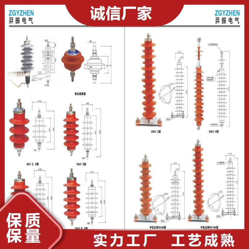 避雷器Y10W-200/496浙江羿振电气有限公司