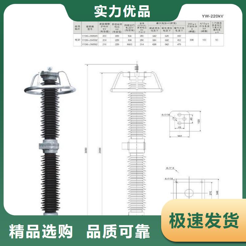 氧化锌避雷器YH10W1-96/250