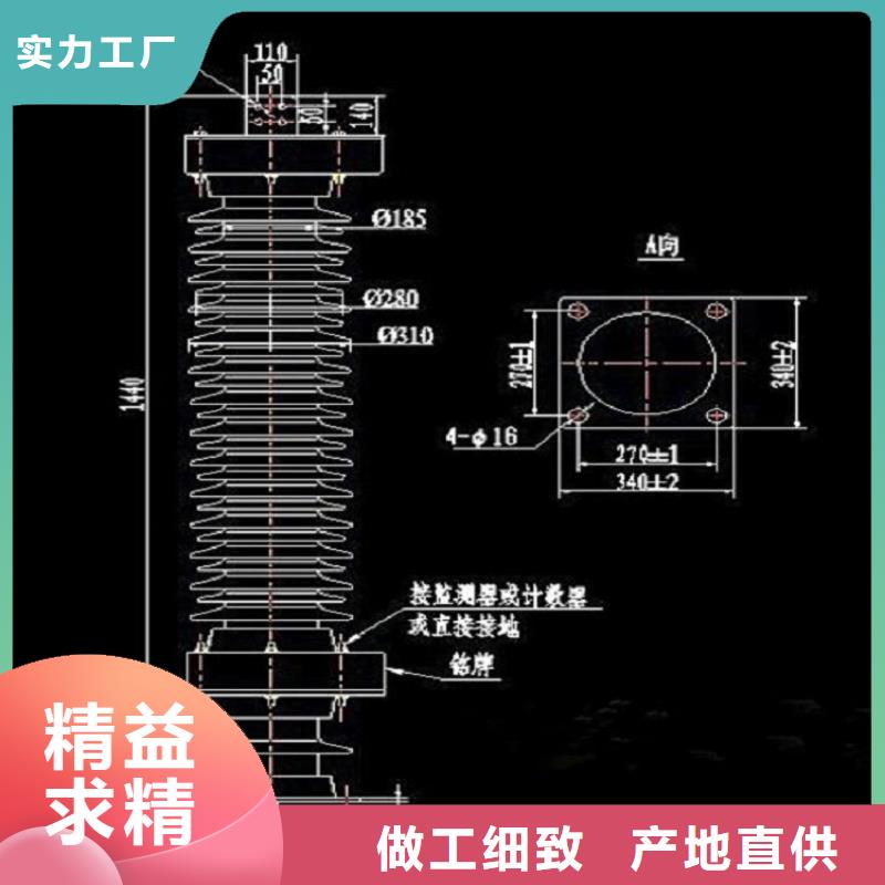 避雷器YH10CX4-192/560J浙江羿振电气有限公司