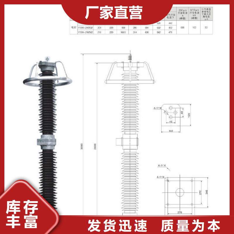 金属氧化物避雷器YHSWZ-17/45【浙江羿振电气有限公司】