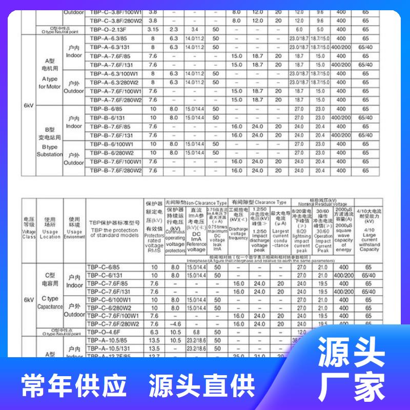 保护器(组合式避雷器)HTBP-C-7.6/600