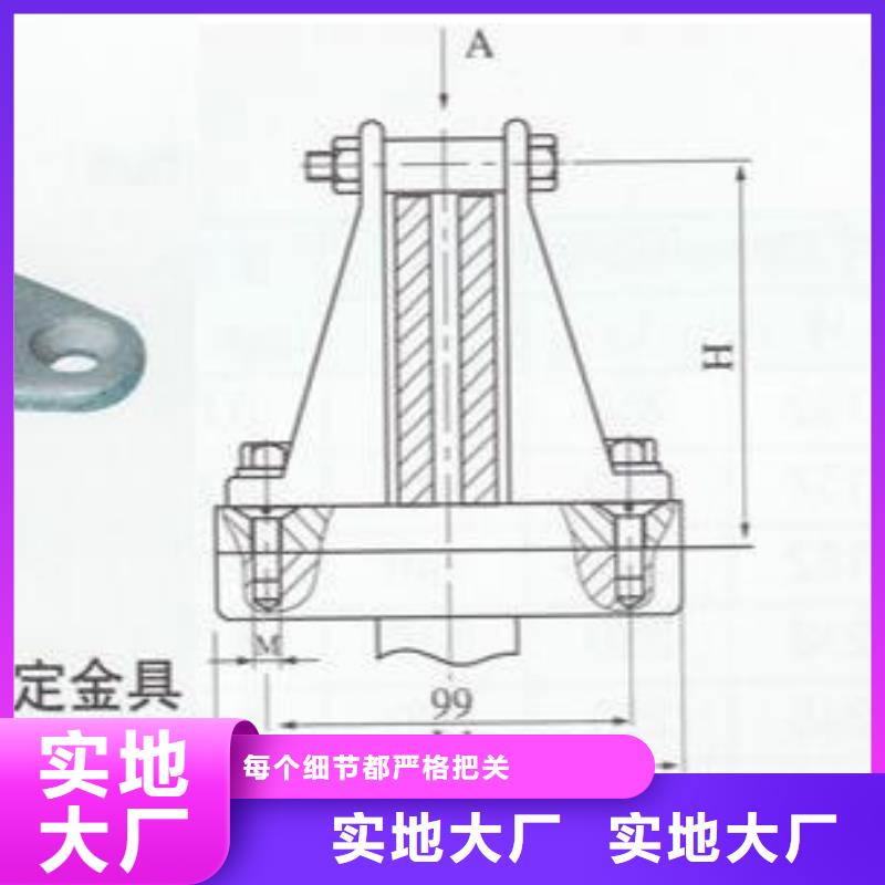 【羿振电气】MNP-102矩形母线固定金具