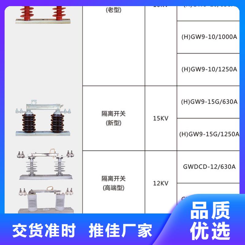 品牌【羿振电气】HGW9-35/1250A隔离刀闸生产厂家