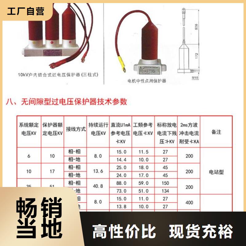 过电压保护器(组合式避雷器)HY5WR-51/150*51/134