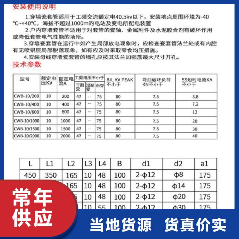 〖高压穿墙套管〗CWB-40.5/3150现货报价