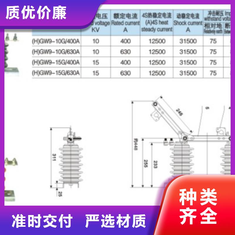 隔离开关HGW9-40.5KV/400A