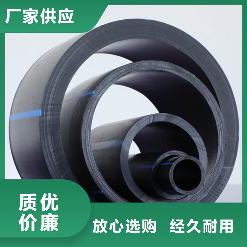 HDPE100级给水管来厂考察