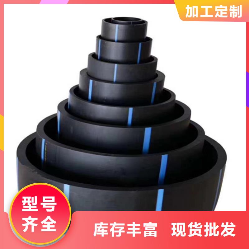 HDPE100级给水管来厂考察