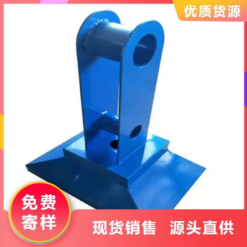 【桥梁护栏立柱】河堤防撞护栏生产经验丰富