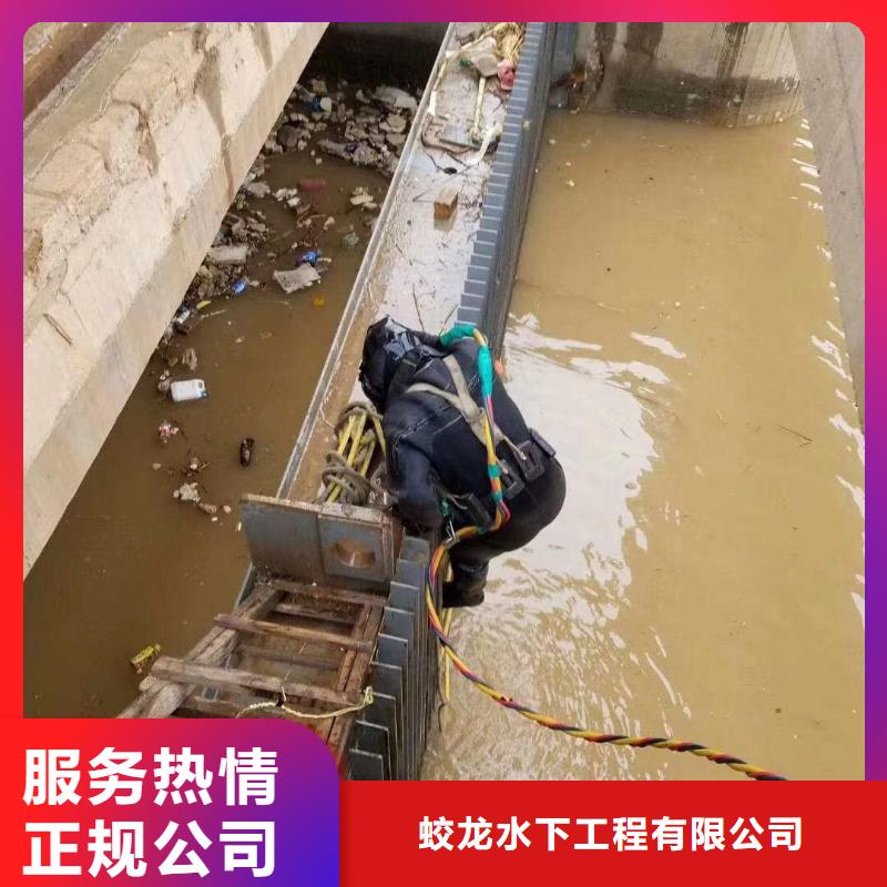 凉水塔在线水下清淤公司服务为先蛟龙潜水