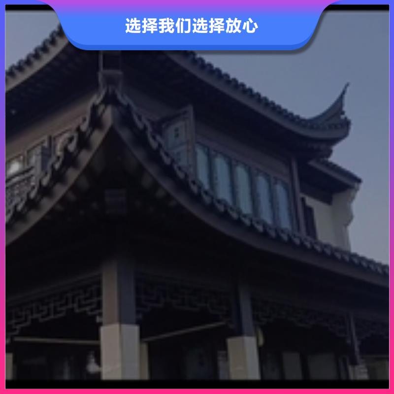 仿古铝建筑来厂考察