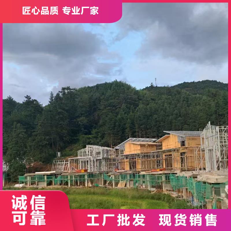 舒城县轻钢别墅好看的农村自建房抗震