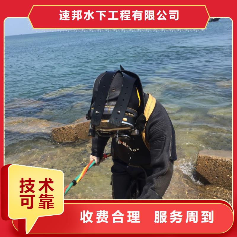 水下探摸检测公司<水下管道气囊封堵>工程现场