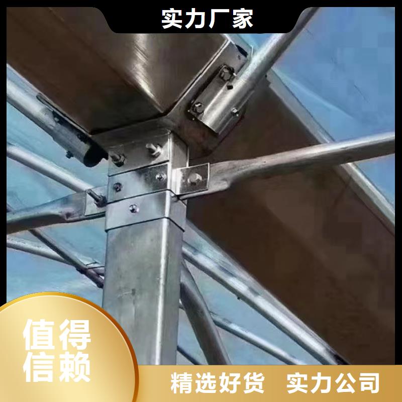 锯齿连栋温室立柱热镀锌