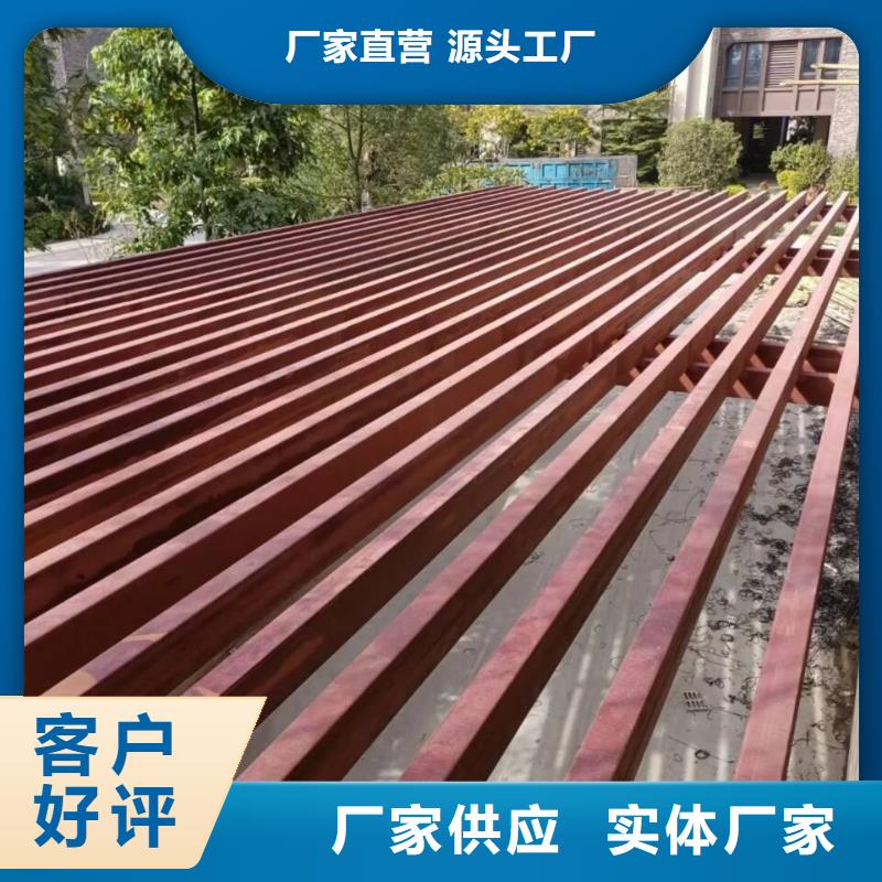 廊架长廊木纹漆全包施工价格#铁艺花架#仿古建筑#凉亭廊架