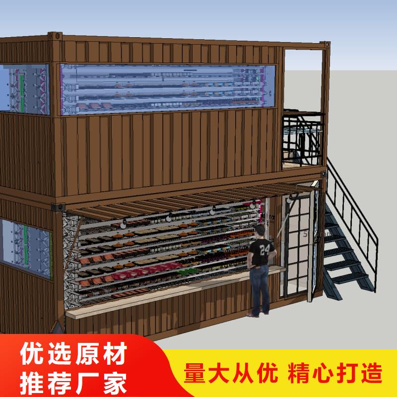 带机械手的水平零部件分拣回转柜放心选择星龙牌