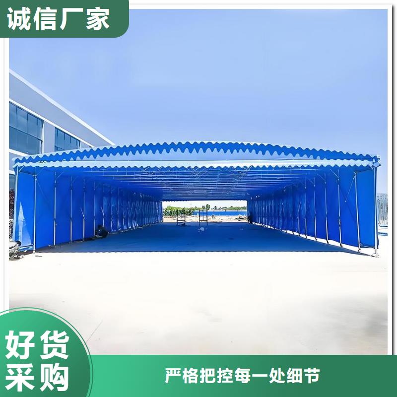 推拉雨棚手动推拉棚按需定做